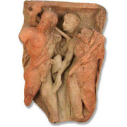 Roman Warrior Fragment Outdoor Statue (15 - Inch)
