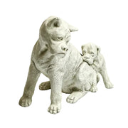 Boxer Dog and Pup Garden Statue (13.5 - Inch)