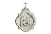 Chapel Wall Plaque Stations of the Cross Number 9 (13.5 - Inch)