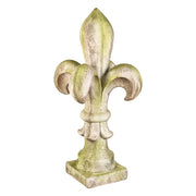 Fleur De Lis Outdoor Statue (14 - Inch)