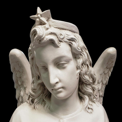 Female Winged Heavenly Angel  Outdoor Statue (58-Inch)
