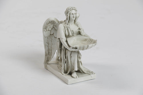 Angel With Dish Outdoor/Indoor Statue