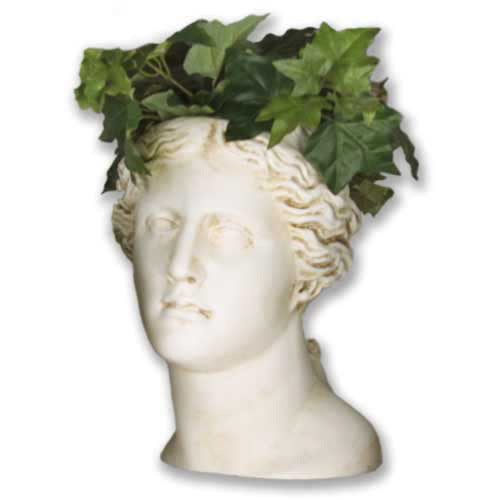 Venus Head Planter 13.5 H Outdoor/Indoor Statue