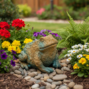 Toad Garden Statue (4.94 - Inch) Side Angle
