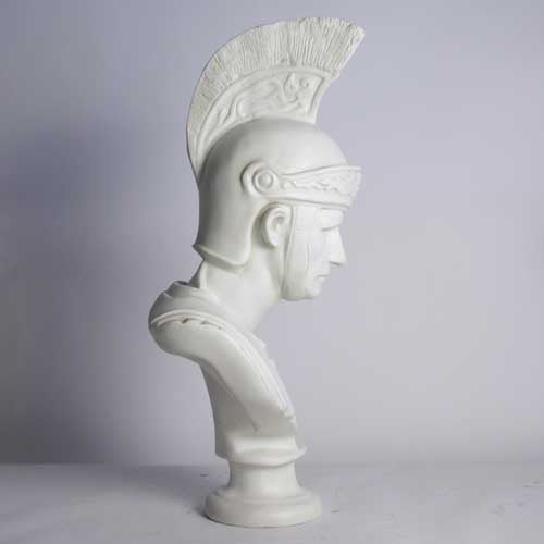 Roman Soldier with Helmet (34 - Inch) Side View