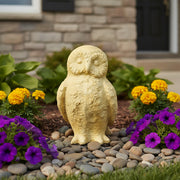 Owl Bird Garden Statue (13 - Inch) Side Angle