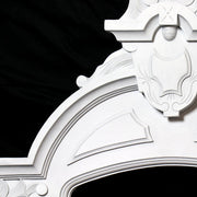 Cortland Over Door Outdoor Plaque (35.0 - Inch) Side View