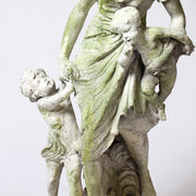 Mother With Children Statue (36 - Inch) Different Angle