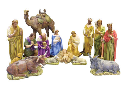 Nativity Set Lg Outdoor/Indoor Statue