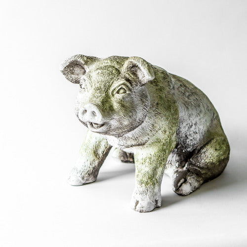 Patty Pig Garden Statue (10-Inch)