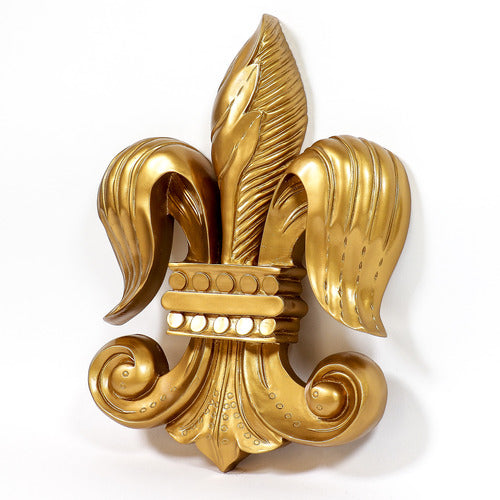 Fleur De Lis Of Old  23H Outdoor/Indoor Statue