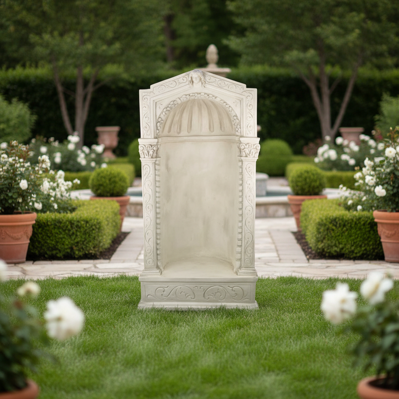 Shrine Outdoor Statue (36 - Inch) Side Angle