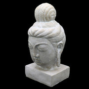 Buddha Head Statue (11 - Inch) Side Angle