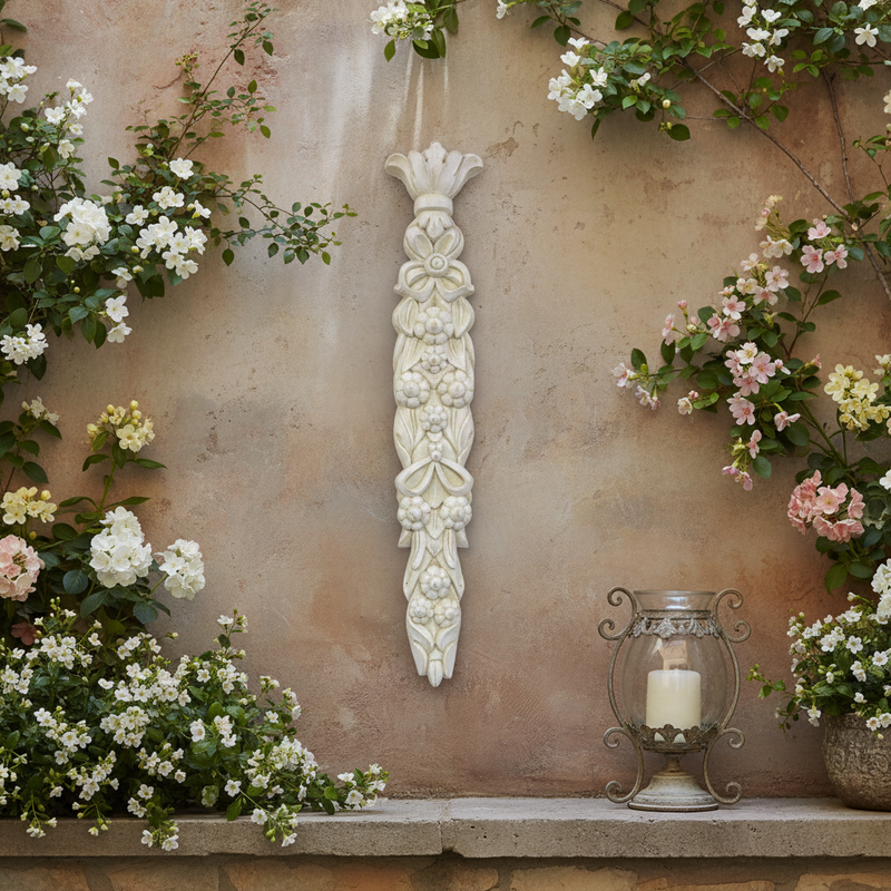 Blume Ornament Plaque (6.0 - Inch) Side Angle