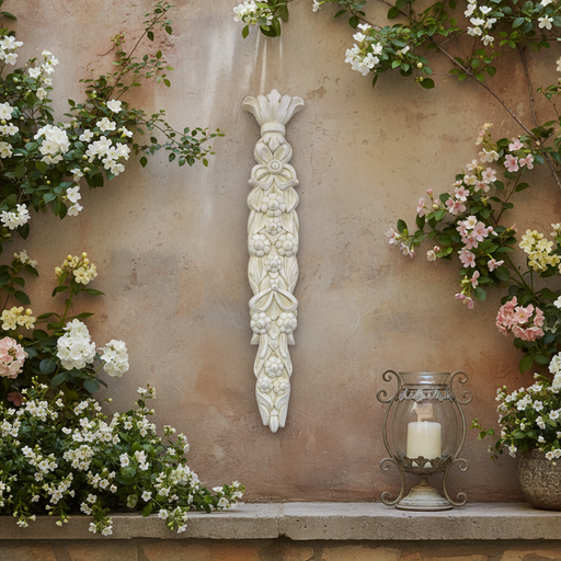 Blume Ornament Plaque (6.0 - Inch) Side Angle