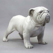 Bulldog Dog Garden Statue (17 - Inch) Side View