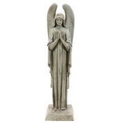 Angel in prayer Outdoor Statue (40 - Inch) Angled View