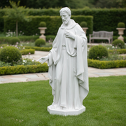 Saint Joseph Religious Scene Statue (64 - Inch) Side View