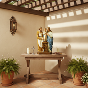 Holy Family Religious Statue (25 - Inch) Side Angle