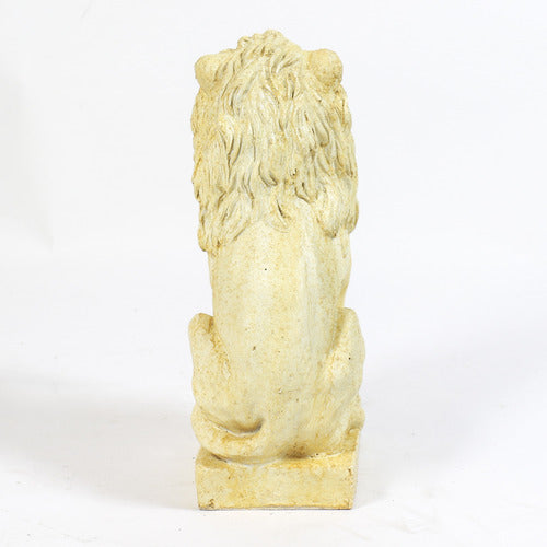Lion Guard Garden Statue (16 - Inch) Side Angle View