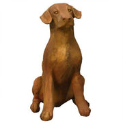 Sitting Puppy Dog Garden Statue (20 - Inch)
