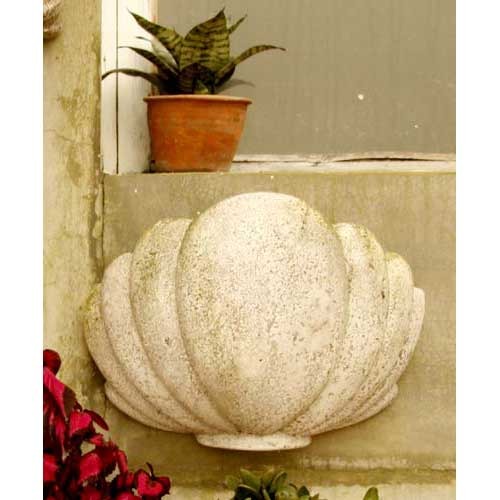 Shell Garden Statue (12 - Inch) Side View