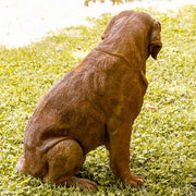 St Bernard Dog Statue (24 - Inch) Additional Angle