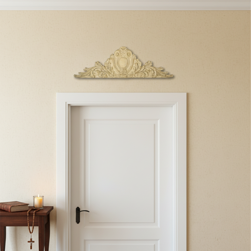Stingwood Over Door Outdoor Plaque (45.0 - Inch) Side Angle