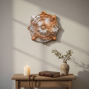Intorno Medallion Outdoor Plaque (35.0 - Inch) Side View