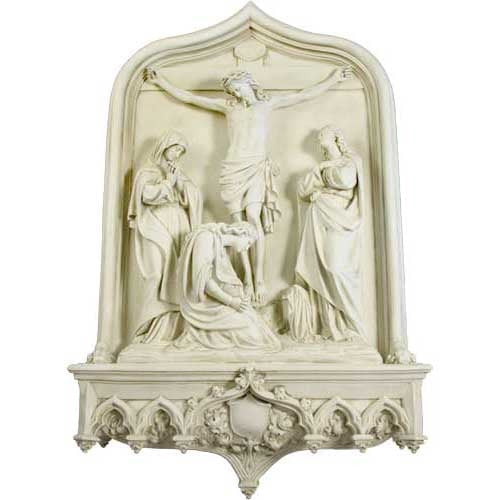 Crucifixion Scene Wall 64 Outdoor/Indoor Statue
