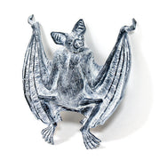 Baroque-style ornate bat with outstretched wings, detailed fur texture, and expressive facial features in old world European design.