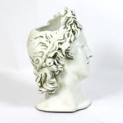 Apollo Head Planter 17 Outdoor/Indoor Statue