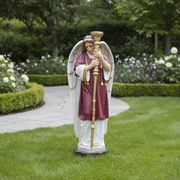 Guardian Angel Statue (52 - Inch) Side Angle