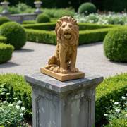 Lion Garden Statue (36 - Inch) Side Angle