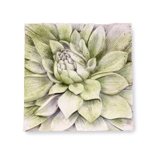 Dahlia Garden Plaque (14.0 - Inch)