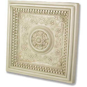 Coffered Ceiling Tile Outdoor Plaque (24.0 - Inch)