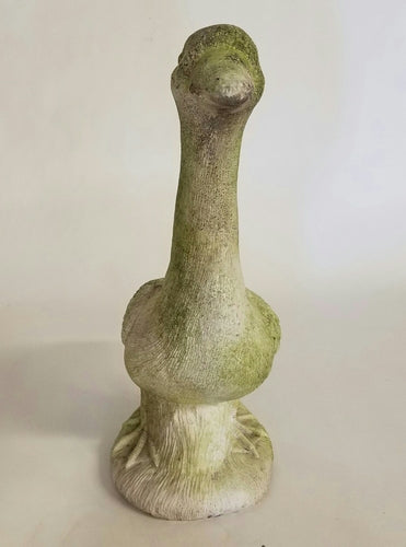 Feathered Goose Bird Garden Statue (21 - Inch) Side View