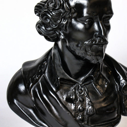 Shakespeare Bust Display Decor (23 - Inch) Other Angle