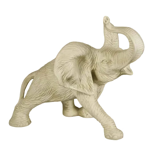 Wild Elephant Garden Statue (14-Inch)