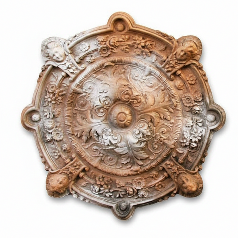 Intorno Medallion Plq 35 Outdoor/Indoor Statue