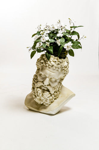 Hercules Bust Planter Outdoor/Indoor Statue