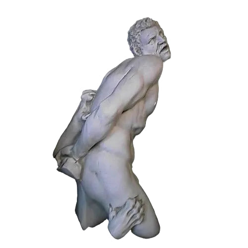 Milo Of Crotona Louvre Statue (23 - Inch)
