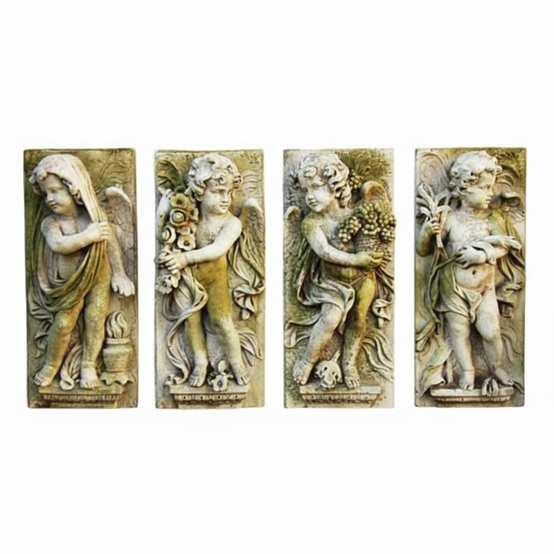 Little Boy Season Plaques Set (0.0 - Inch)