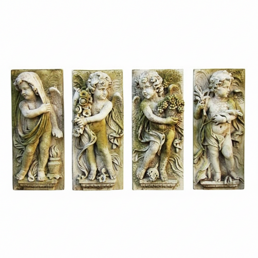 Little Boy Season Plaques Set (0.0 - Inch)