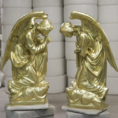 Kneeling Prayer Outdoor Catholic Statue (56 - Inch) Different Angle