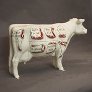 Cow Garden Statue (24.5 - Inch) Side View