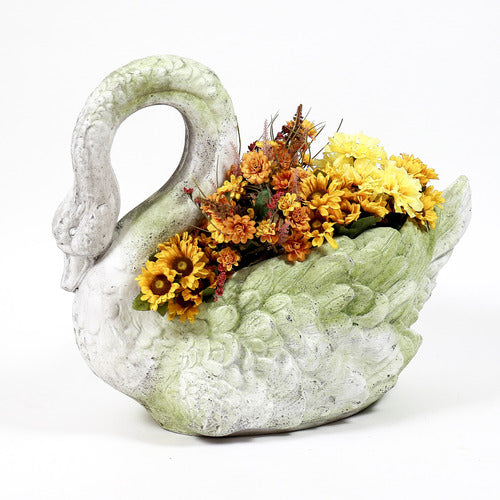 Swan Grande Planter 22 Outdoor/Indoor Statue