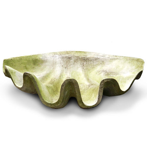Giant Clam Garden Statue (48 - Inch) Side View