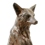 Fox Garden Statue (28.5 - Inch) Side View