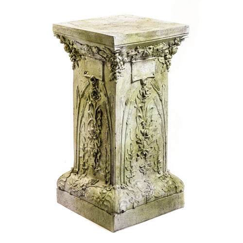 Ivy Pedestal 37"" H Outdoor/Indoor Statue